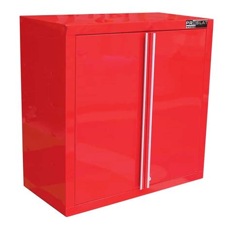 red steel garage cabinets|red wall mounted cabinet.